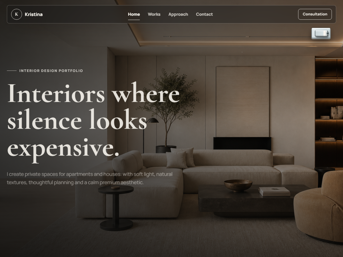 Kristina interior design portfolio